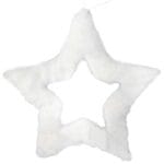 BIAŁA ZAWIESZKA DEKORACYJNA GWIAZDA 40 CM